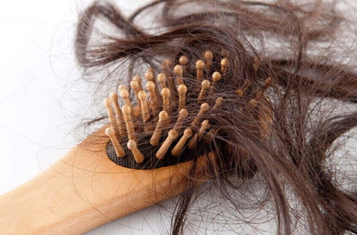 Hair loss is a sign of disease