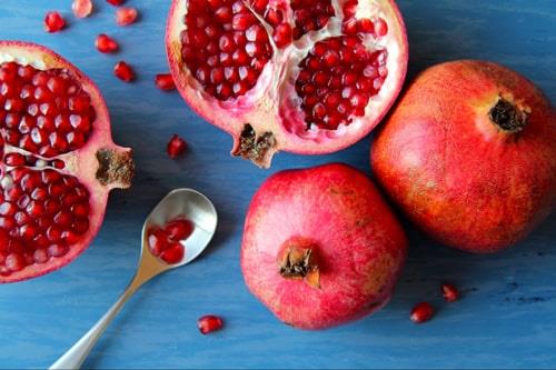 Don't eat pomegranates